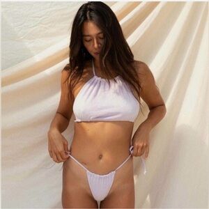 Stone Fox Swim Light Pink Bandeau